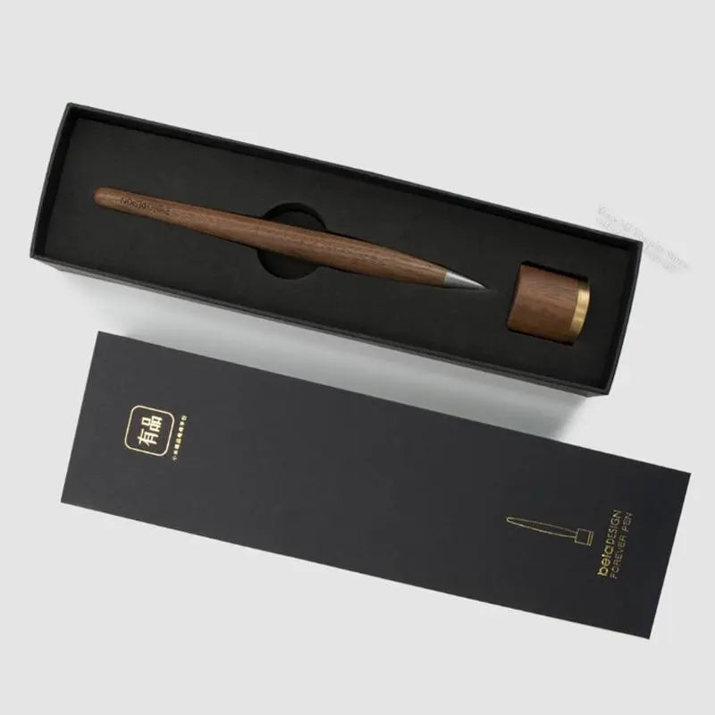 Log Metal Eternal Pen Set Gifts for Designers
