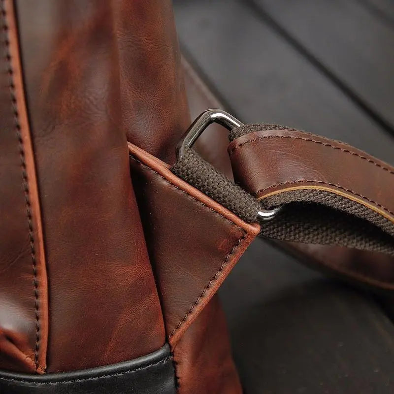 PU Leather Laptop Backpack Gifts for Designers