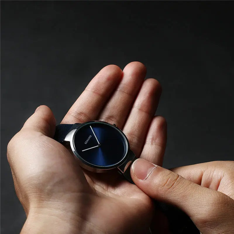 Ultra Thin Nordic Style Watch Gifts for Designers