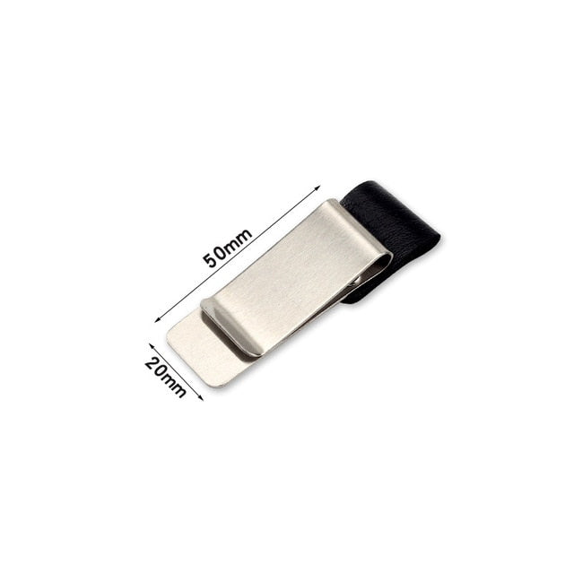 Brass and Leather Pen Clips Gifts for Designers