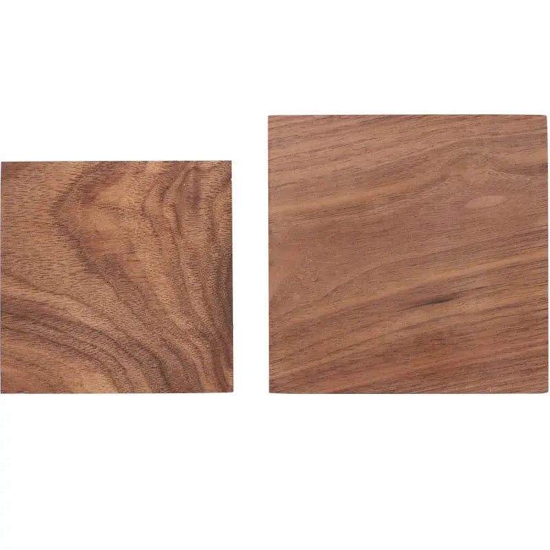 Black Walnut Solid Square Wooden Teapot Holder Gifts for Designers