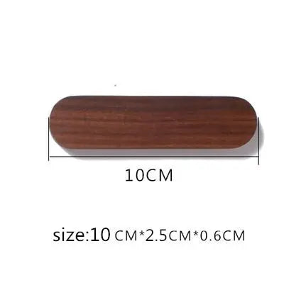 Walnut Wooden Wall Mounted Magnetic Key Organizer Gifts for Designers
