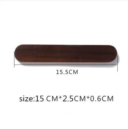 Walnut Wooden Wall Mounted Magnetic Key Organizer Gifts for Designers