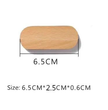 Walnut Wooden Wall Mounted Magnetic Key Organizer Gifts for Designers