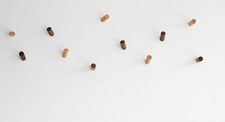 Wooden Minimalist Coat Hooks Gifts for Designers