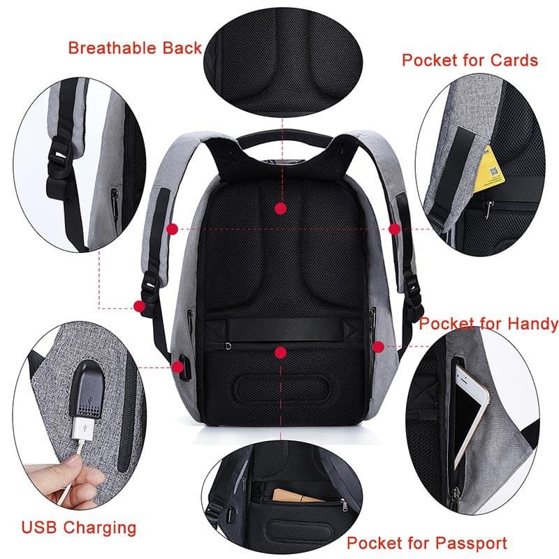 Anti-theft Waterproof Backpack Gifts for Designers