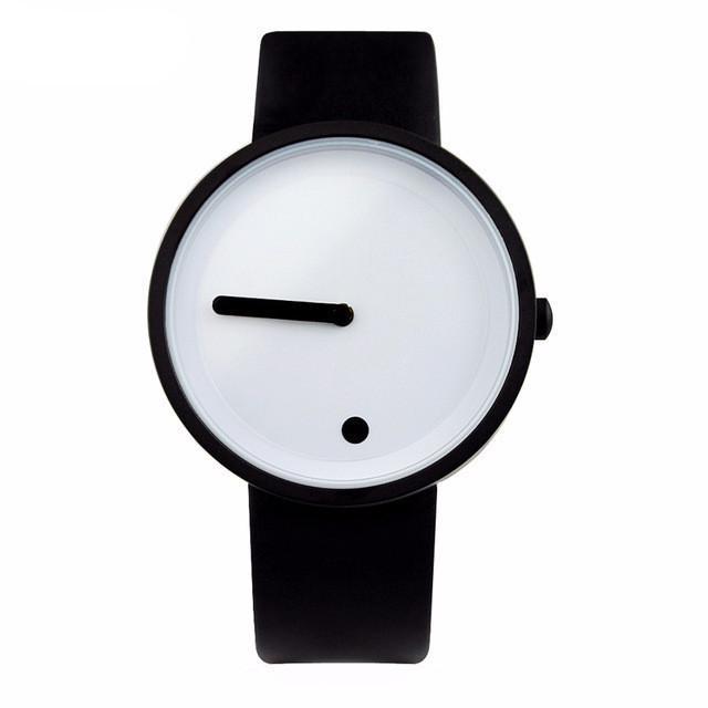 Montre minimaliste en acier inoxydable