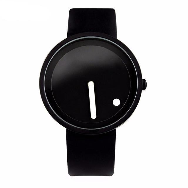 Montre minimaliste en acier inoxydable