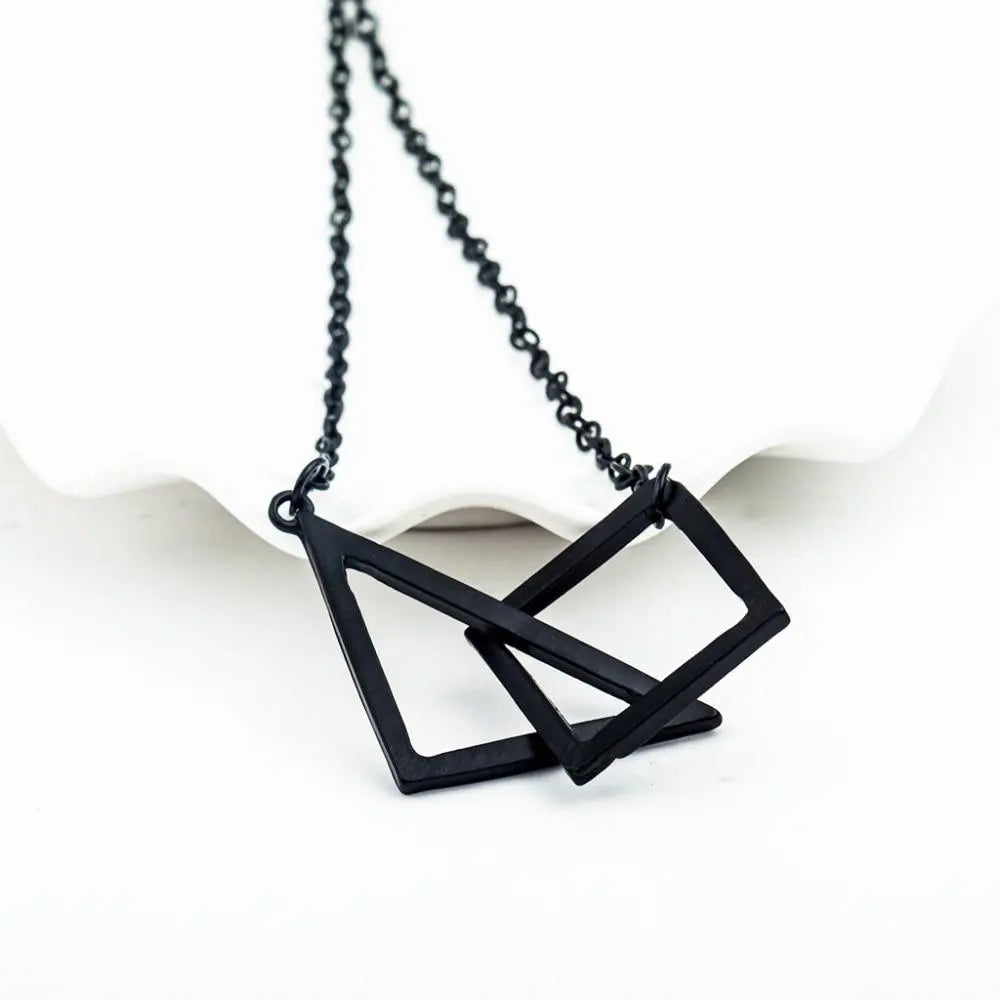 Asymmetrical Polygon Statement Pendant Gifts for Designers