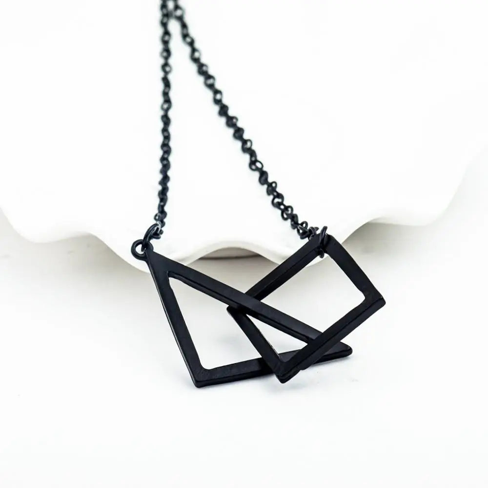 Asymmetrical Polygon Statement Pendant Gifts for Designers