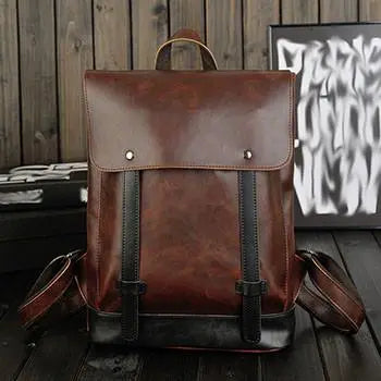 PU Leather Laptop Backpack Gifts for Designers