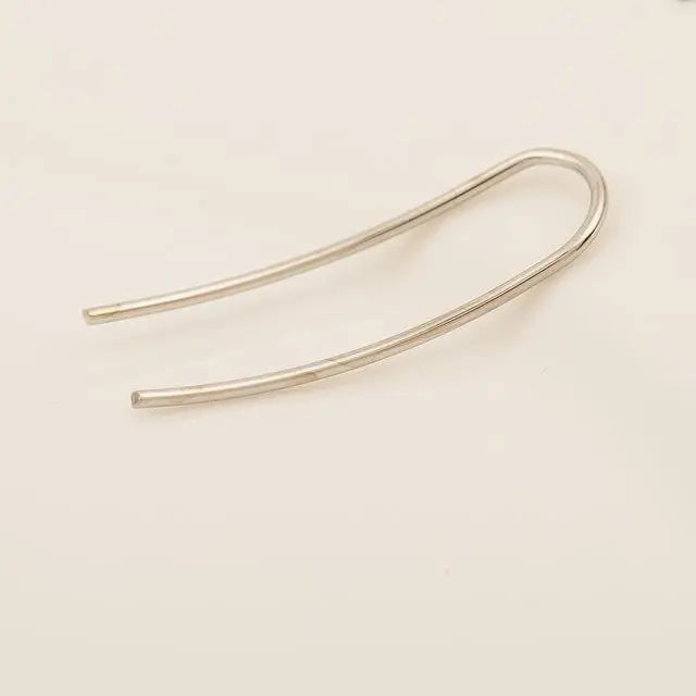 Minimalist Line Bar Earing Gifts for Designers