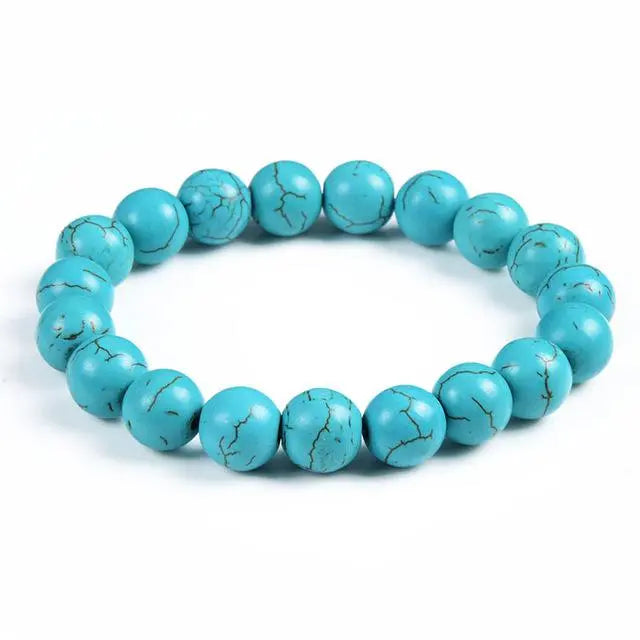 Tiger Eye Lava Crystal Beaded Bracelet Gifts for Designers