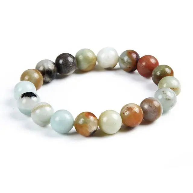 Tiger Eye Lava Crystal Beaded Bracelet Gifts for Designers