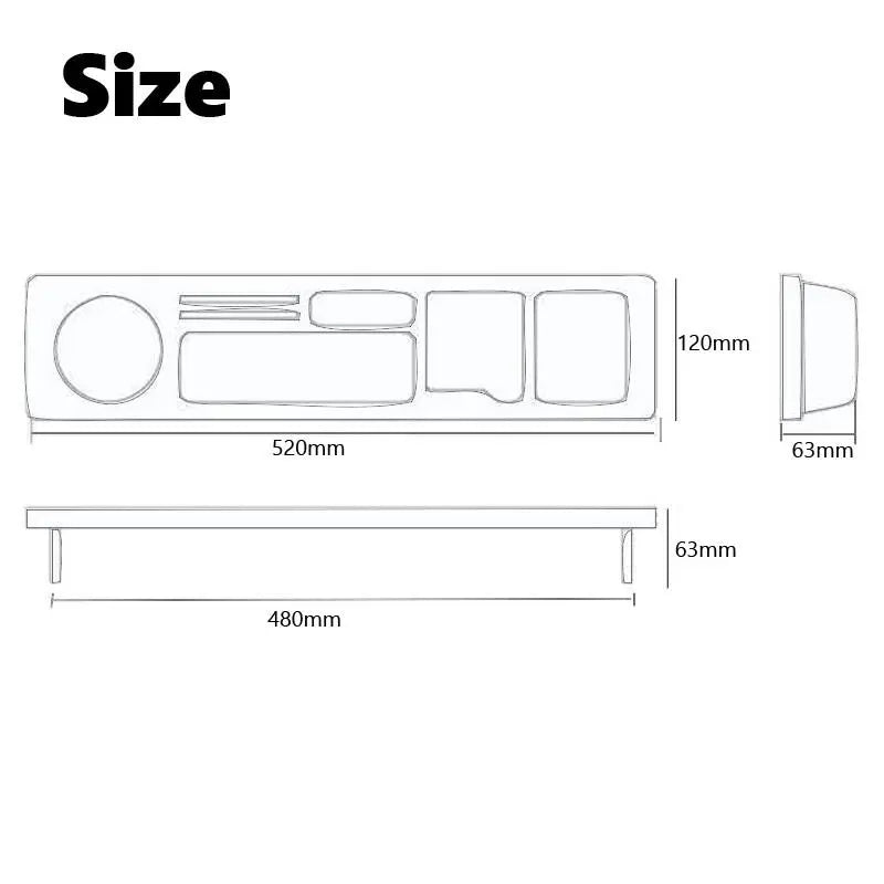 Wooden Desktop Organizer Gifts for Designers