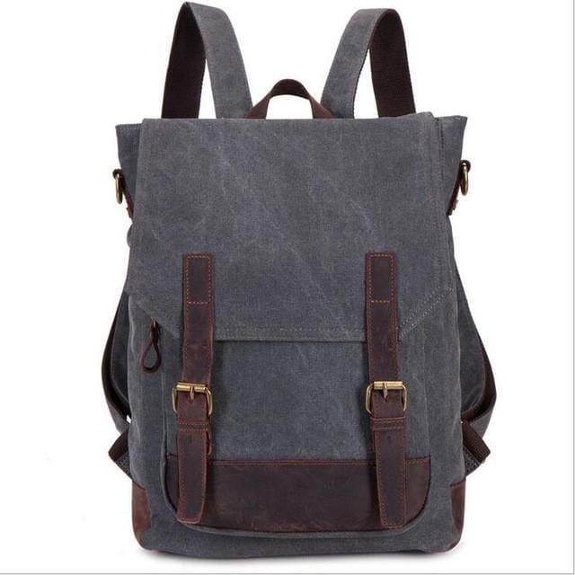 Canvas and Leather Shoulder Bag Gifts for Designers