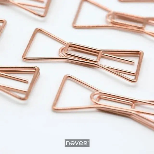 Rose Gold Edition Paper Clips Gifts for Designers