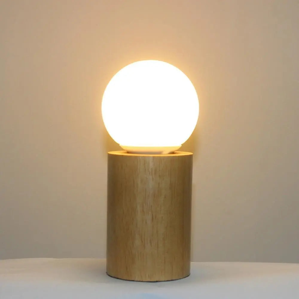 Modern Wood Dimmable Table Lamp Gifts for Designers