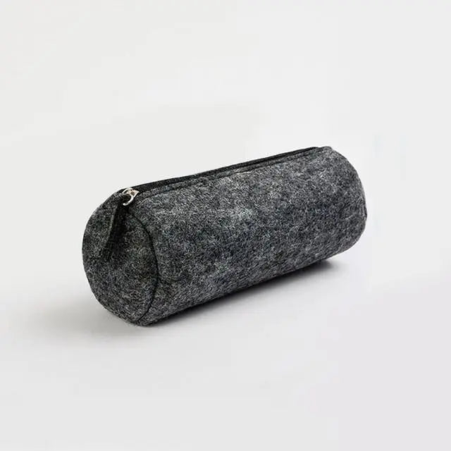 zipper Wool felt pencil case Gifts for Designers