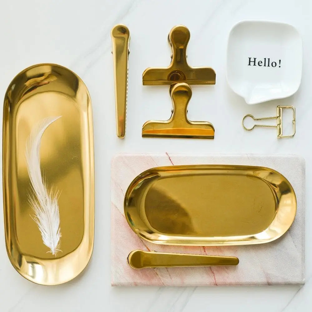 Brass Metal Clips and Coffee Scoop Gifts for Designers