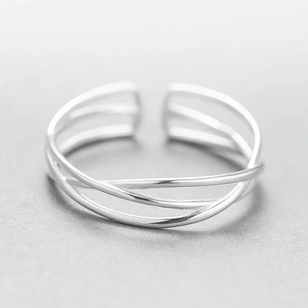 Woven Wire Sterling Silver Ring Gifts for Designers