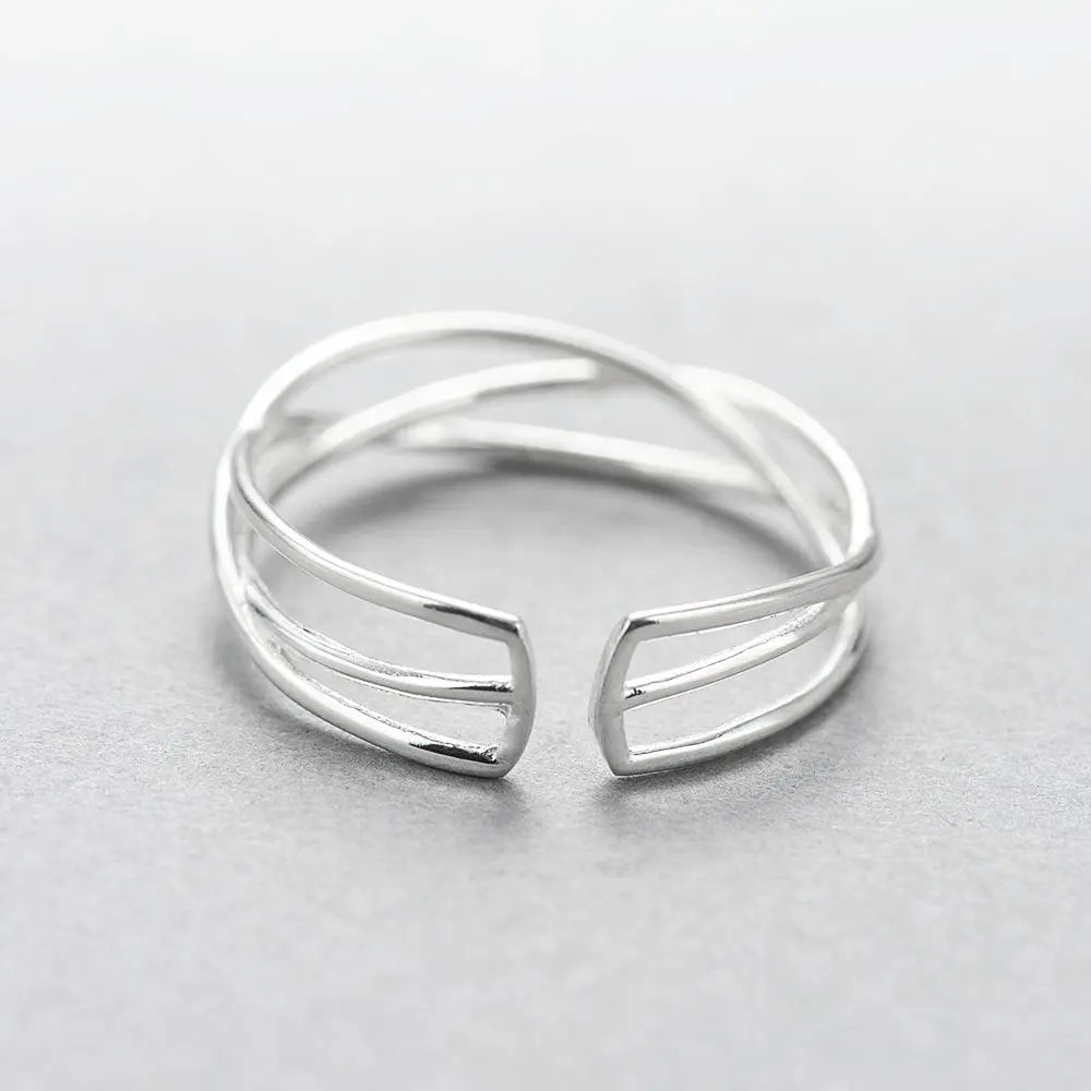 Woven Wire Sterling Silver Ring Gifts for Designers