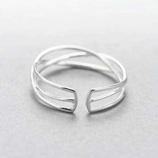 Woven Wire Sterling Silver Ring Gifts for Designers