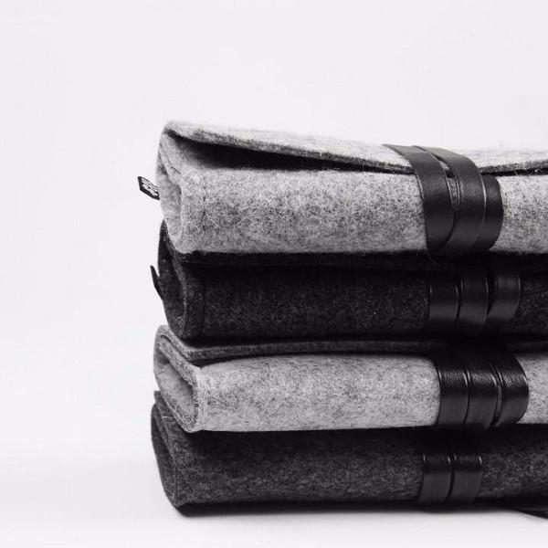 Minimalist style felt pencil cases Gifts for Designers