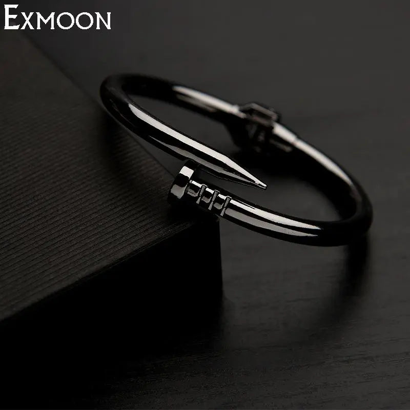 Titanium Nail Bracelet Gifts for Designers