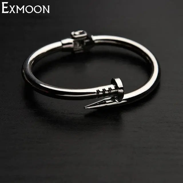 Titanium Nail Bracelet Gifts for Designers