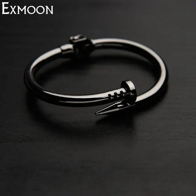 Titanium Nail Bracelet Gifts for Designers