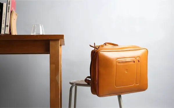 Leather Transformable Laptop Shoulder Bag Gifts for Designers