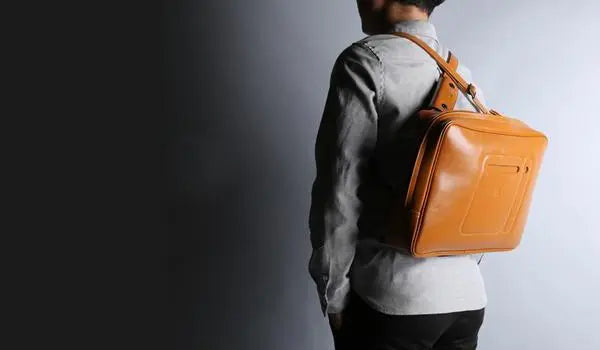 Leather Transformable Laptop Shoulder Bag Gifts for Designers
