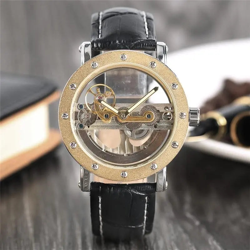 The Mechanic - Automatic Transparent Mechanical Watch Gifts for Designers