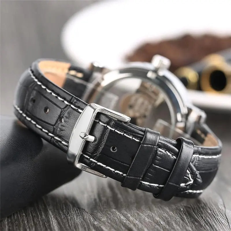 The Mechanic - Automatic Transparent Mechanical Watch Gifts for Designers