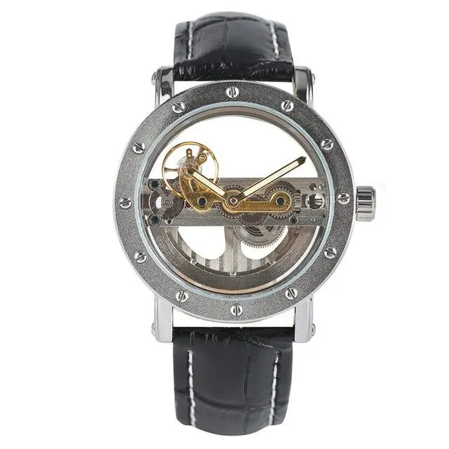 The Mechanic - Automatic Transparent Mechanical Watch Gifts for Designers