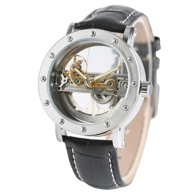 The Mechanic - Automatic Transparent Mechanical Watch Gifts for Designers