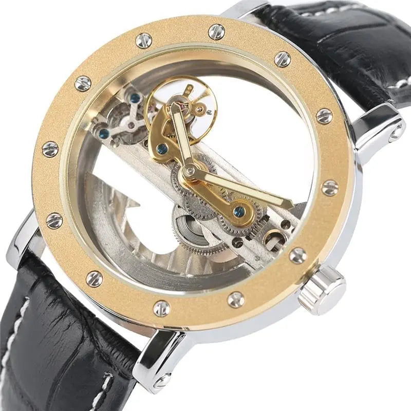 The Mechanic - Automatic Transparent Mechanical Watch Gifts for Designers
