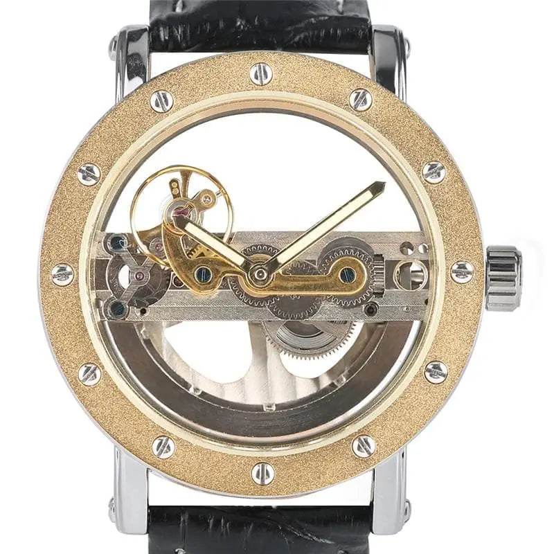 The Mechanic - Automatic Transparent Mechanical Watch Gifts for Designers