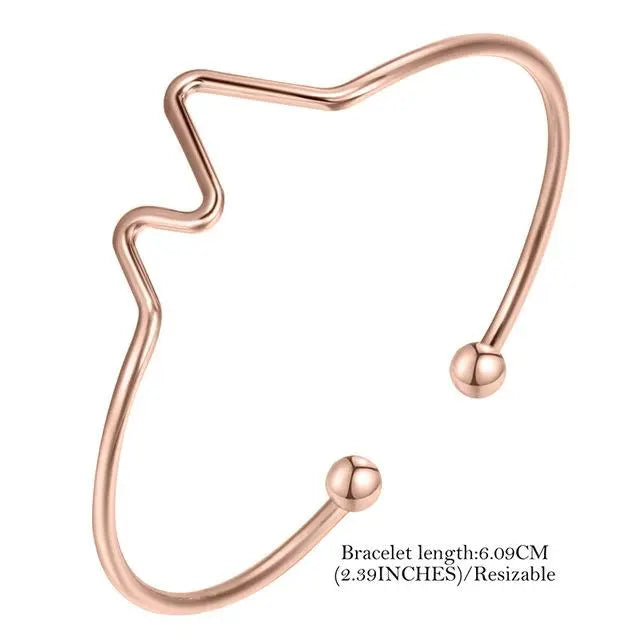 Twisted Screw Nail Bracelets Gifts for Designers