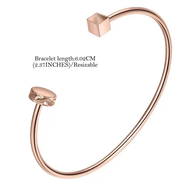 Twisted Screw Nail Bracelets Gifts for Designers