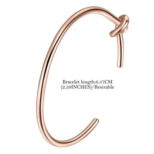 Twisted Screw Nail Bracelets Gifts for Designers