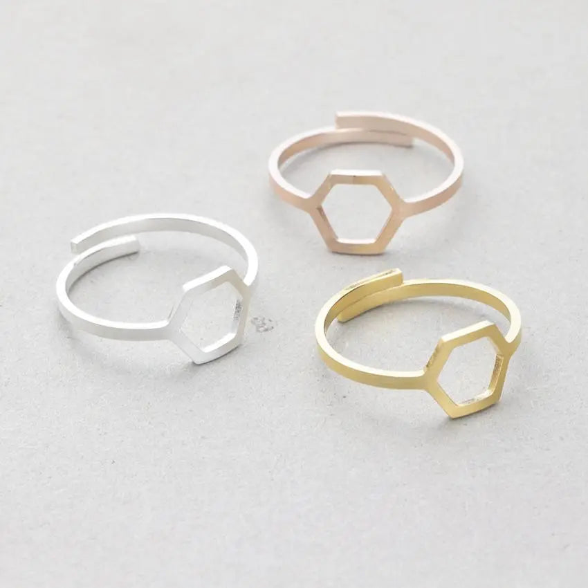 The Hex - Minimal Ring Gifts for Designers