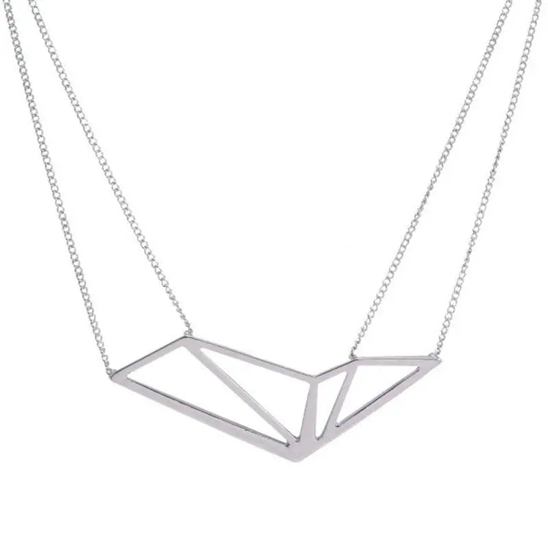 Large Abstract Polygon Pendant Gifts for Designers