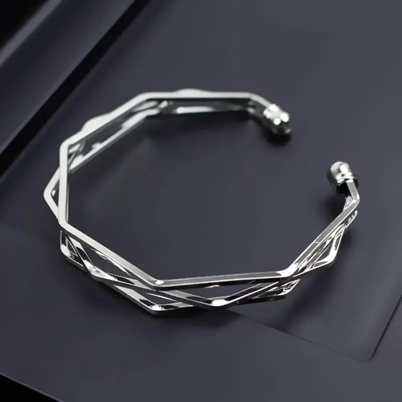Copper Polygon Bracelet Gifts for Designers