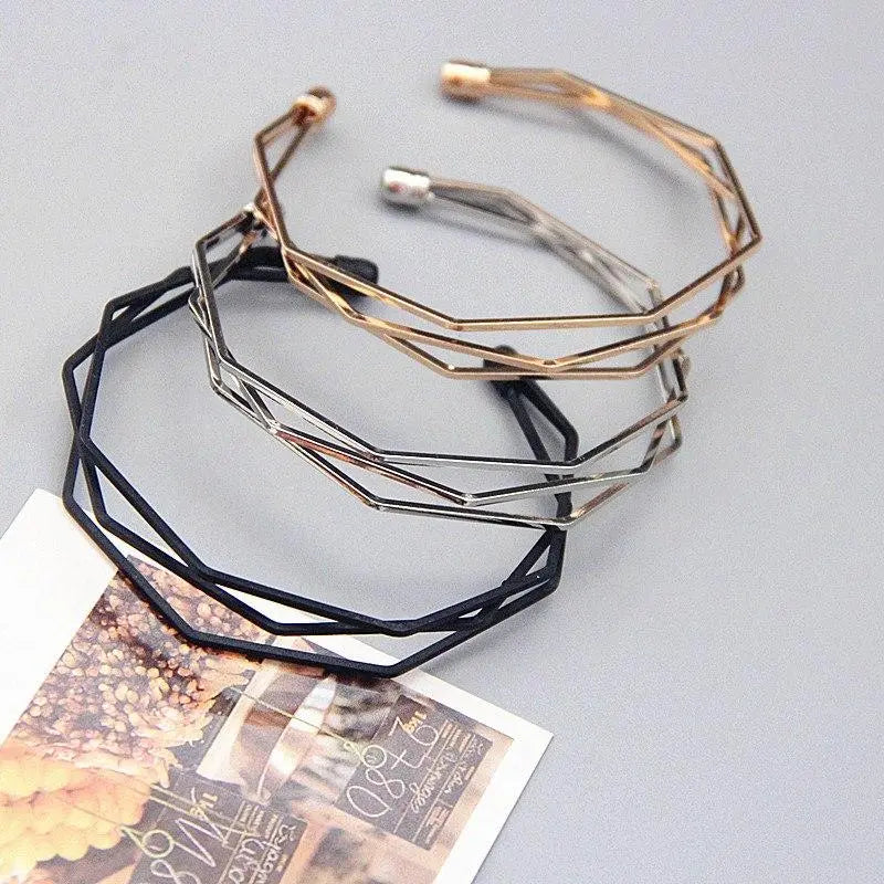 Copper Polygon Bracelet Gifts for Designers