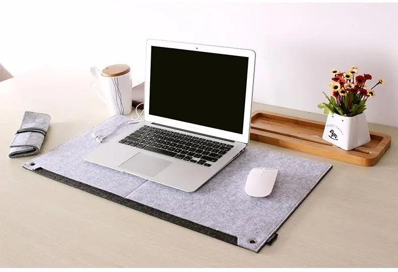 Large Felt Desk Mat and Mouse Pad Gifts for Designers