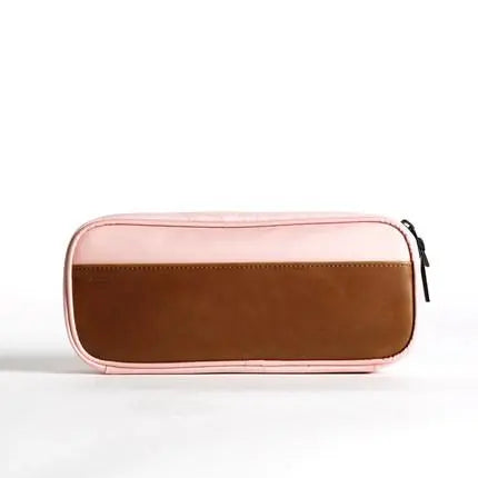 PU Leather and Canvas Storage and Accessory Bag Gifts for Designers