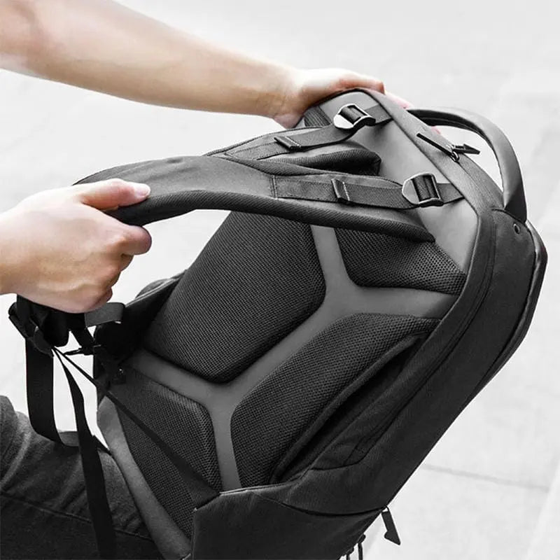 15.6" Origami Inspired Hard Shell Geometric Backpack Gifts for Designers