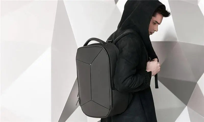 15.6" Origami Inspired Hard Shell Geometric Backpack Gifts for Designers